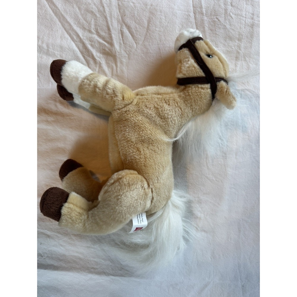 WELLS FARGO Legendary Pony Lightning 2010 Tan Horse Plush Stuffed Toy 13"